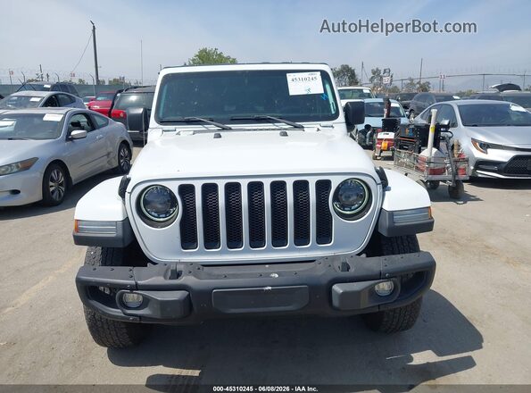 1C4HJXDN0PW571512 2023 JEEP WRANGLER Белый Вид щитка приборов