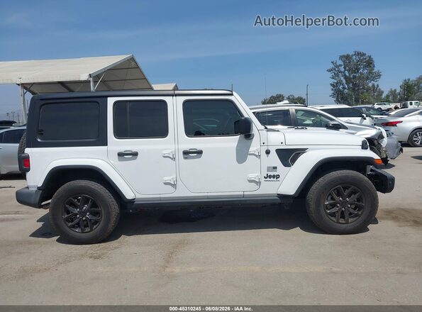 1C4HJXDN0PW571512 2023 JEEP WRANGLER Белый Вид задней части салона