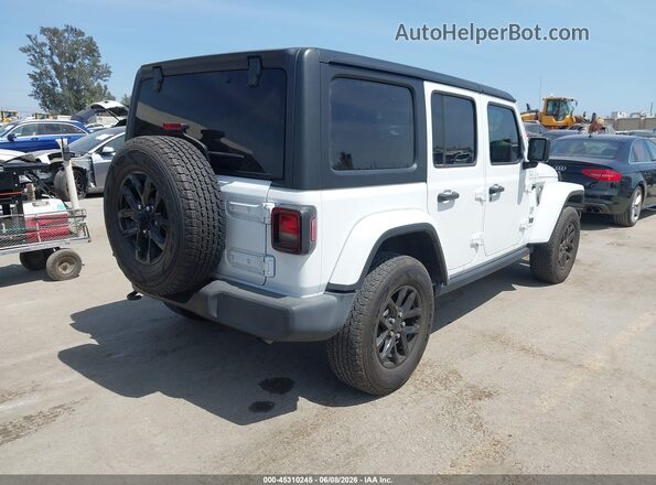1C4HJXDN0PW571512 2023 JEEP WRANGLER Белый Задняя правая четверть