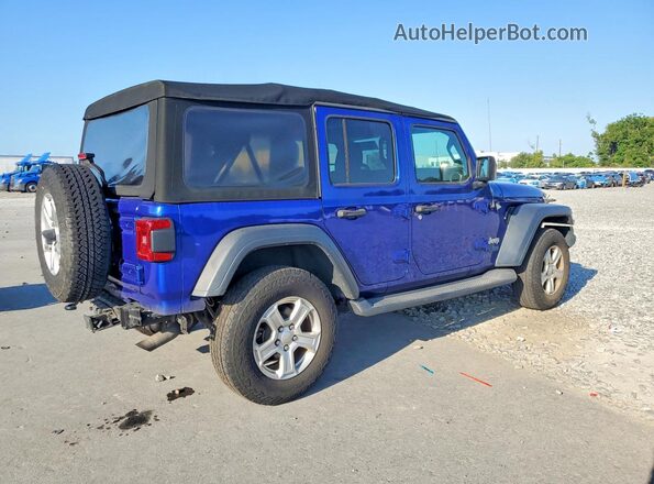 1C4HJXDN1JW200091 2018 JEEP WRANGLER Blue 