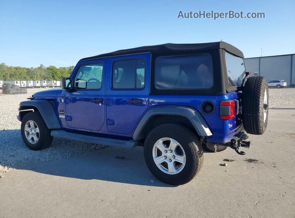 1C4HJXDN1JW200091 2018 JEEP WRANGLER Blue 