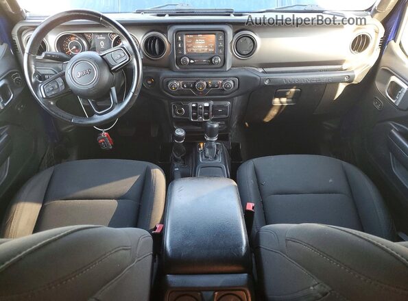 1C4HJXDN1JW200091 2018 JEEP WRANGLER Blue 