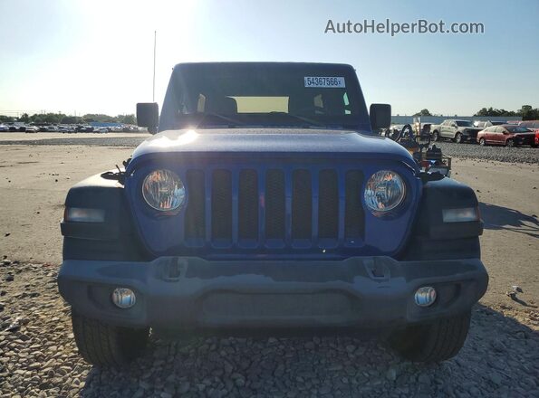1C4HJXDN1JW200091 2018 JEEP WRANGLER Blue 