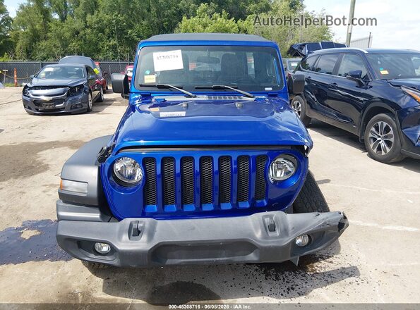 1C4HJXDN1LW271813 2020 JEEP WRANGLER UNLIMITED Blue Vista interior trasera