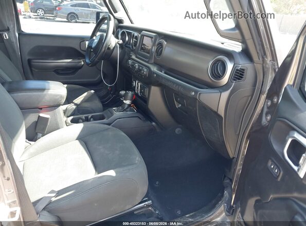 1C4HJXDN1MW591909 2021 JEEP WRANGLER UNLIMITED Gray Widok wnętrza z przodu