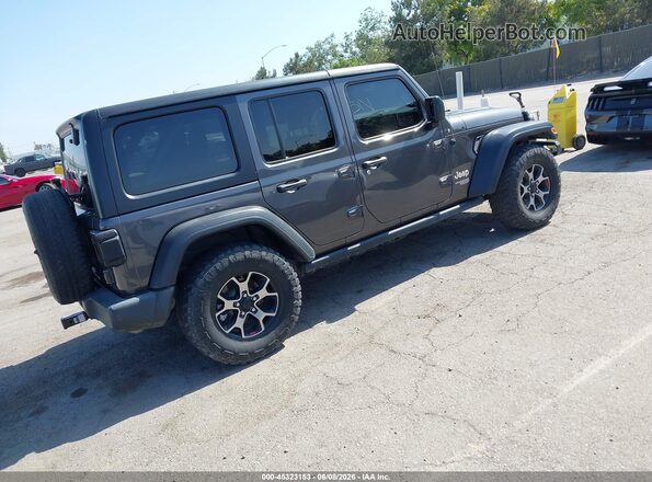 1C4HJXDN1MW591909 2021 JEEP WRANGLER UNLIMITED Gray Tył prawy
