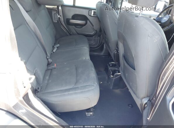 1C4HJXDN1MW591909 2021 JEEP WRANGLER UNLIMITED Gray Widok naklejki z numerem VIN