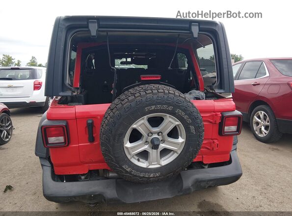 1C4HJXDN1NW148712 2022 JEEP WRANGLER UNLIMITED Red 