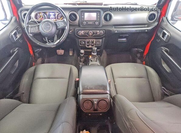1C4HJXDN2LW126943 2020 JEEP WRANGLER Red Առջևի վահանակի տեսք