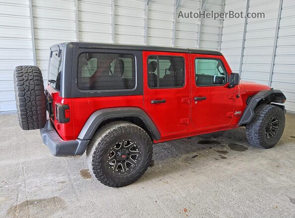 1C4HJXDN2LW126943 2020 JEEP WRANGLER Red Հետևի աջ