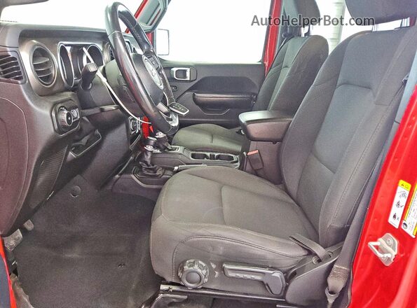 1C4HJXDN2LW126943 2020 JEEP WRANGLER Red Սալոնի դիմացի տեսք