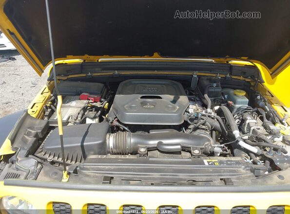 1C4HJXDN2LW135416 2020 JEEP WRANGLER UNLIMITED Yellow Vista trasera