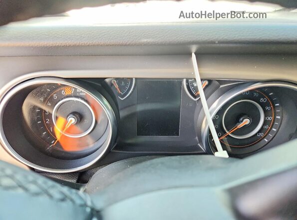 1C4HJXDN3KW576437 2019 JEEP WRANGLER Silver ხელსაწყოთა პანელის ხედი