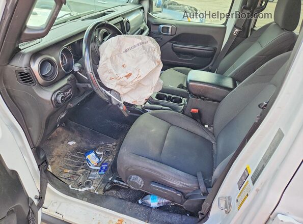 1C4HJXDN3MW865417 2021 JEEP WRANGLER Белый Вид салона спереди