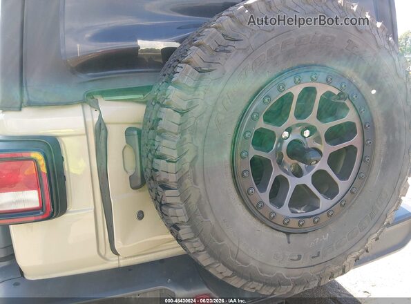 1C4HJXDN3NW237603 2022 JEEP WRANGLER UNLIMITED Желто-коричневый Вид спереди