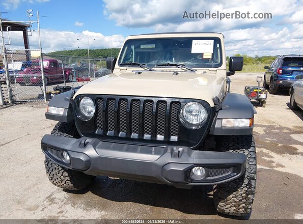 1C4HJXDN3NW237603 2022 JEEP WRANGLER UNLIMITED Желто-коричневый Вид щитка приборов