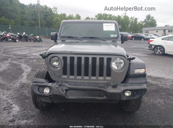 1C4HJXDN4LW279095 2020 JEEP WRANGLER UNLIMITED Gray Vista del cuadro de instrumentos