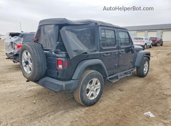 1C4HJXDN4NW127935 2022 JEEP WRANGLER Black Trasero derecho