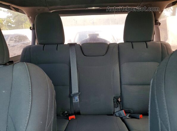 1C4HJXDN5MW817014 2021 JEEP WRANGLER Gray Rear seats view