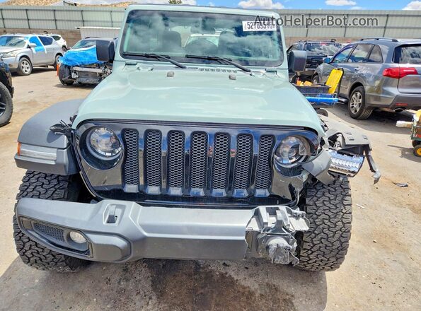 1C4HJXDN5PW626312 2023 JEEP WRANGLER Turquoise Vista frontal