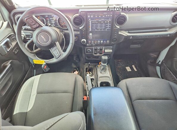 1C4HJXDN5PW626312 2023 JEEP WRANGLER Turquoise Vista del salpicadero