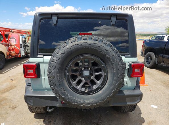 1C4HJXDN5PW626312 2023 JEEP WRANGLER Turquoise Vista trasera