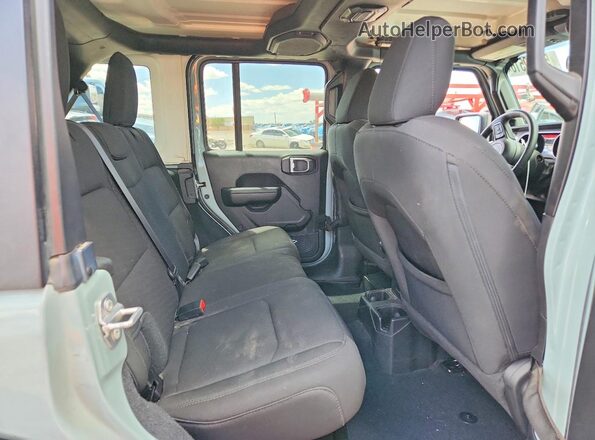 1C4HJXDN5PW626312 2023 JEEP WRANGLER Turquoise Vista interior trasera