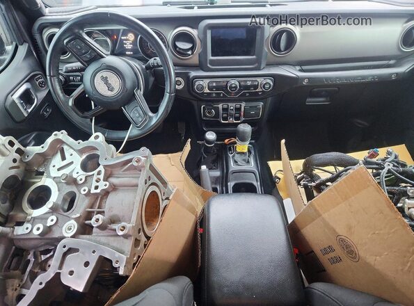 1C4HJXDN7LW215150 2020 JEEP WRANGLER Charcoal Dashboard view