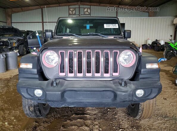 1C4HJXDN7LW215150 2020 JEEP WRANGLER Charcoal Front view
