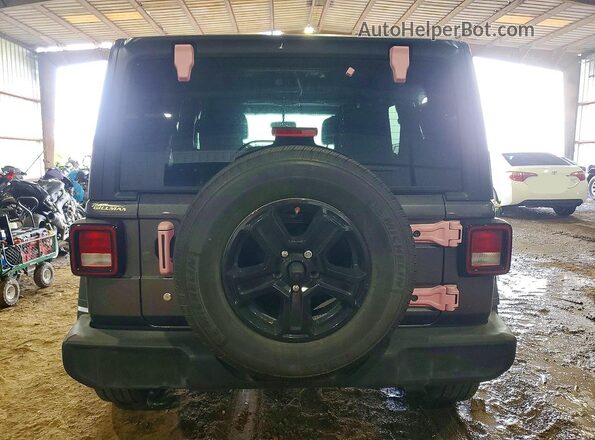 1C4HJXDN7LW215150 2020 JEEP WRANGLER Charcoal Rear view