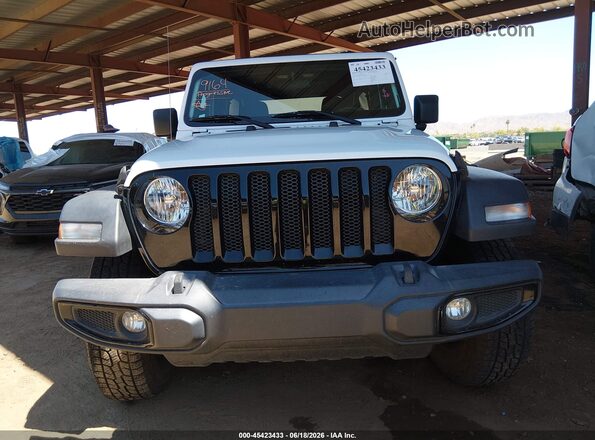 1C4HJXDN7MW817340 2021 JEEP WRANGLER UNLIMITED White Вид задньої частини салону