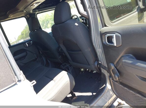 1C4HJXDN7NW167040 2022 JEEP WRANGLER UNLIMITED Gray VIN sticker view