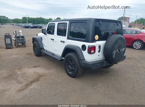 1C4HJXDN8MW526393 2021 JEEP WRANGLER UNLIMITED White Rear left