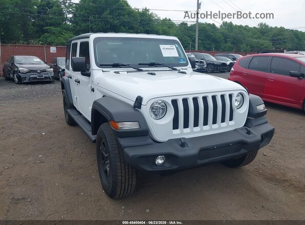 1C4HJXDN8MW526393 2021 JEEP WRANGLER UNLIMITED White Front view