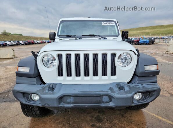 1C4HJXDN8MW609273 2021 JEEP WRANGLER White Դիմացի տեսք