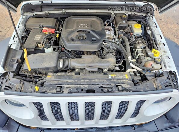 1C4HJXDN8MW609273 2021 JEEP WRANGLER White Շարժիչի բաժամունքի տեսք