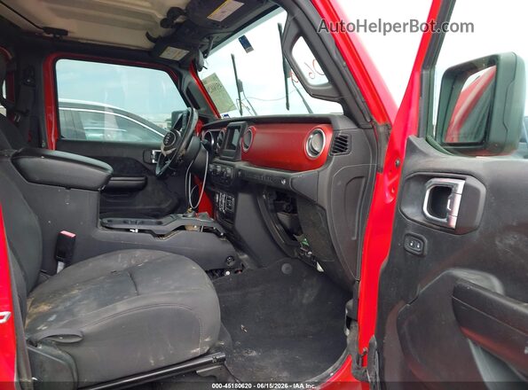 1C4HJXDN8MW645982 2021 JEEP WRANGLER UNLIMITED Red Սալոնի դիմացի տեսք