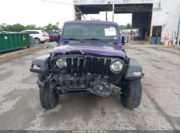 1C4HJXDN8PW533722 2023 JEEP WRANGLER Purple Вид щитка приладів