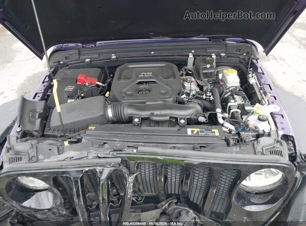 1C4HJXDN8PW533722 2023 JEEP WRANGLER Purple Вид ззаду