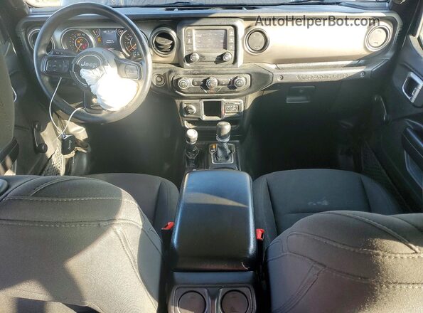 1C4HJXDN9KW587331 2019 JEEP WRANGLER Black Առջևի վահանակի տեսք