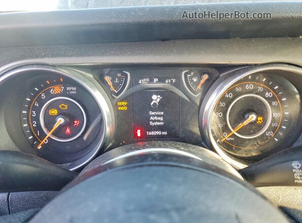 1C4HJXDN9KW587331 2019 JEEP WRANGLER Black Սարքավորումների վահանակի տեսք