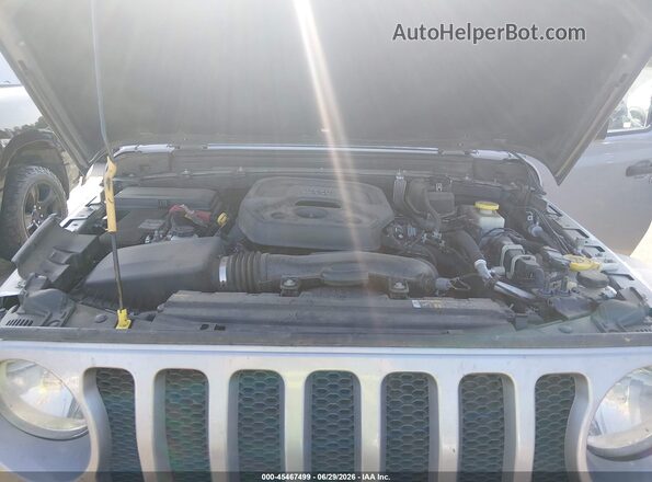 1C4HJXDN9MW525446 2021 JEEP WRANGLER UNLIMITED Silver Widok z tyłu