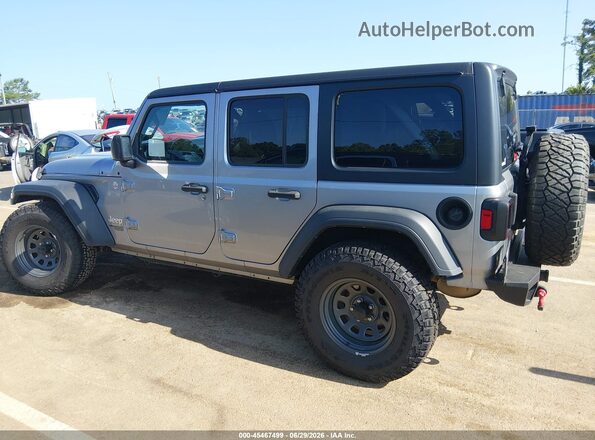 1C4HJXDN9MW525446 2021 JEEP WRANGLER UNLIMITED Silver 
