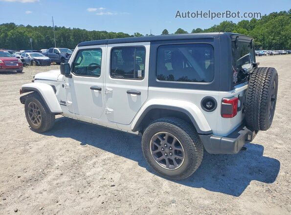 1C4HJXDN9MW631024 2021 JEEP WRANGLER White Rear left