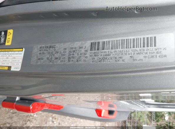 1C4HJXDNXLW182774 2020 JEEP WRANGLER UNLIMITED Silver Vista del compartimento del motor