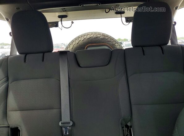 1C4HJXDNXMW731150 2021 JEEP WRANGLER Gray Rear seats view