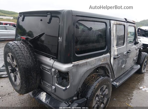 1C4HJXEG1JW199461 2018 JEEP WRANGLER UNLIMITED Silver Հետևի աջ