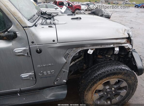 1C4HJXEG1JW199461 2018 JEEP WRANGLER UNLIMITED Silver Դիմացի տեսք