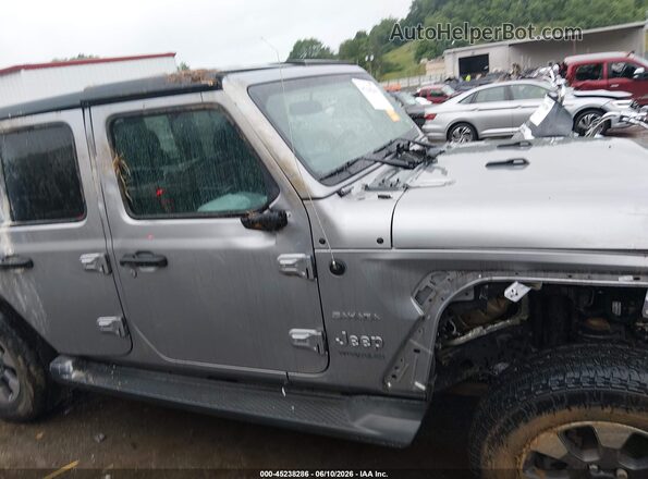 1C4HJXEG1JW199461 2018 JEEP WRANGLER UNLIMITED Silver Սալոնի 360 աստիճան տեսք