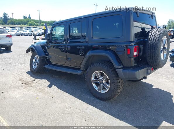 1C4HJXEG1LW135097 2020 JEEP WRANGLER Black Հետևի ձախ